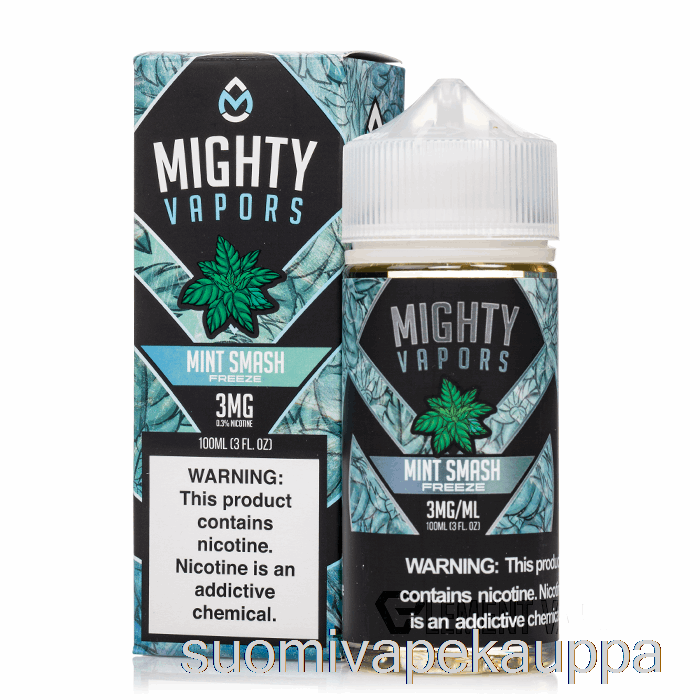 Vape Kauppa Mint Smash Freeze - Mahtavat Höyryt - 100ml 0mg